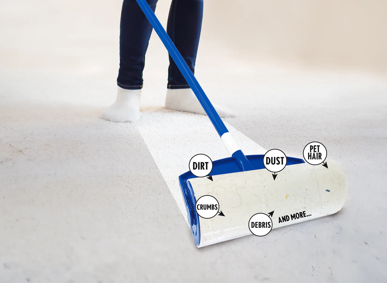 Hold dig til rent: Overraskende hacks med Master Clean Sticky Mop!