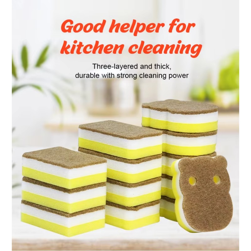 Animal Shape Dual Sides Køkken Scrubber