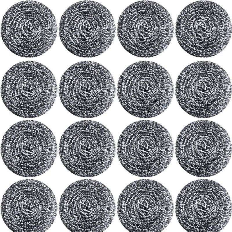 Badskrubber rustfrit stål kugle