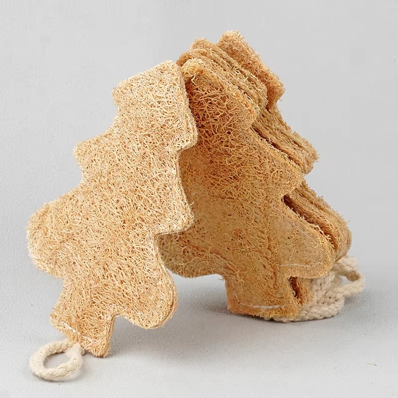 Juletræ Loofah Husholdningssvampe