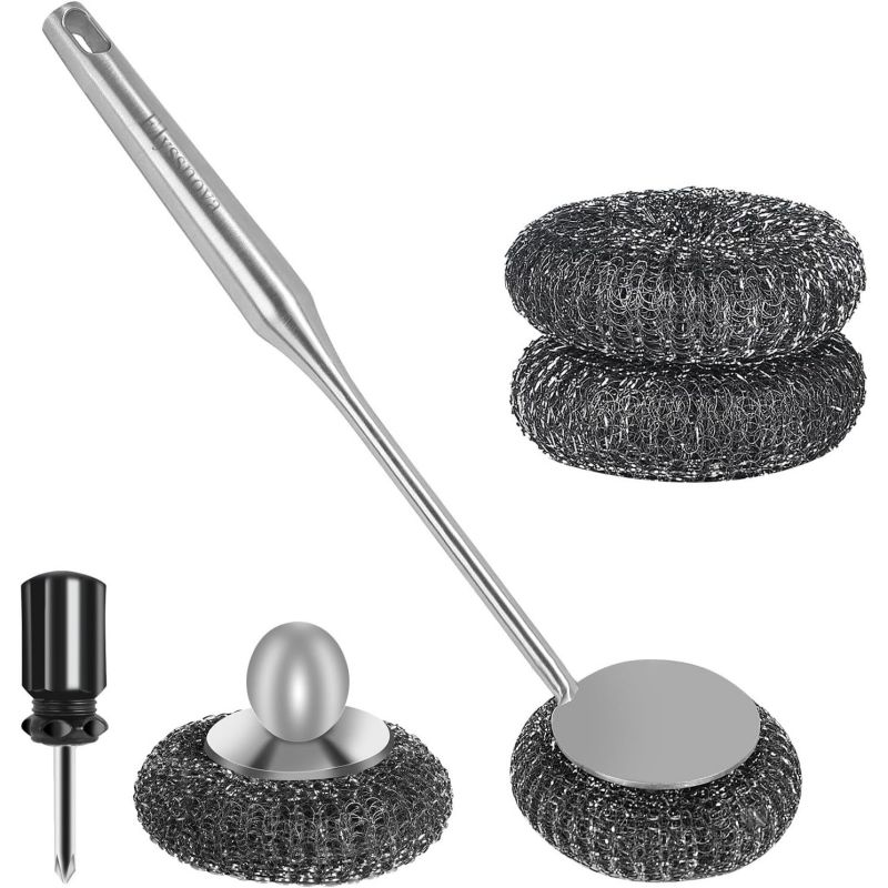 Galvaniseret Scourer Mesh Pot Clean Ball