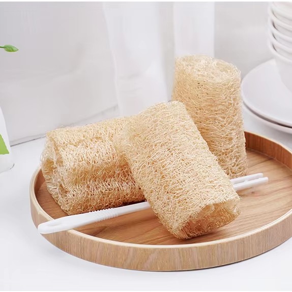 Køkkenrengøringsassistent Naturlig Loofah-kopbørste