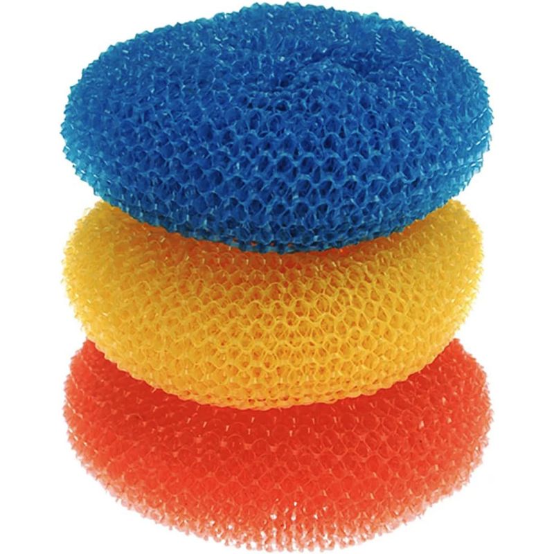 Plastik scourer husholdningsprodukter køkken scourer ball